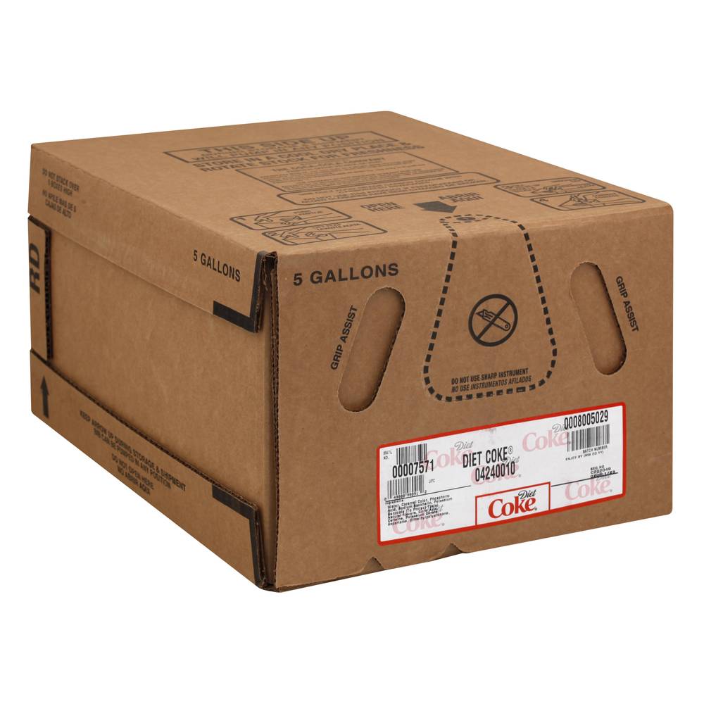 Diet Coke 5 Gallon Bag-In-Box 5 Gal, by Coca-Cola