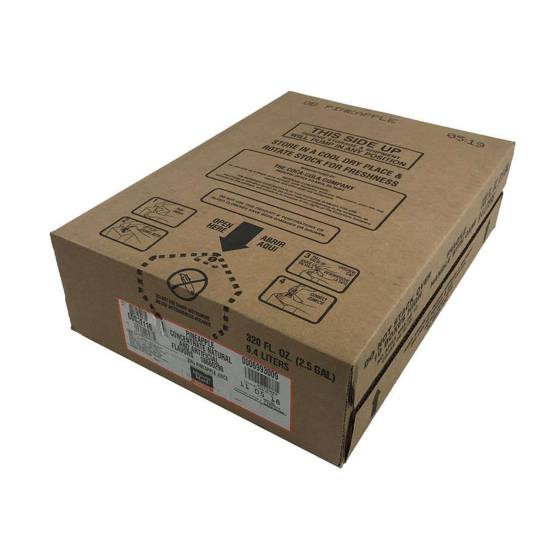 Orchard's Best Pineapple Juice 2.5 Gallon Bag In Box Concentrate