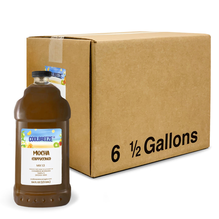Coolbreeze® Beverages Premium Frozen Drink Machine Mix - Mocha