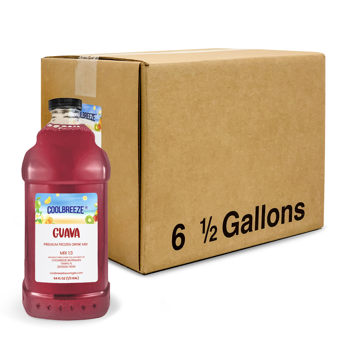 Coolbreeze® Beverages Premium Frozen Drink Machine Mix - Guava