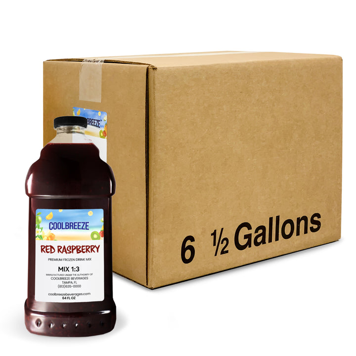 Coolbreeze® Beverages Premium Frozen Drink Machine Mix - Red Raspberry