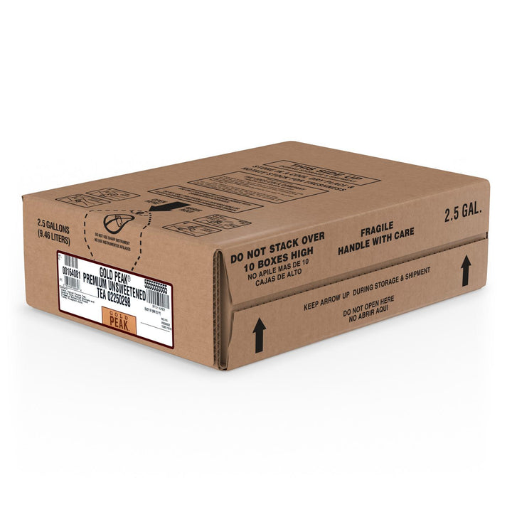 Gold Peak Unsweetened Black Tea Syrup Concentrate - 2.5 Gallon Bag-In-Box