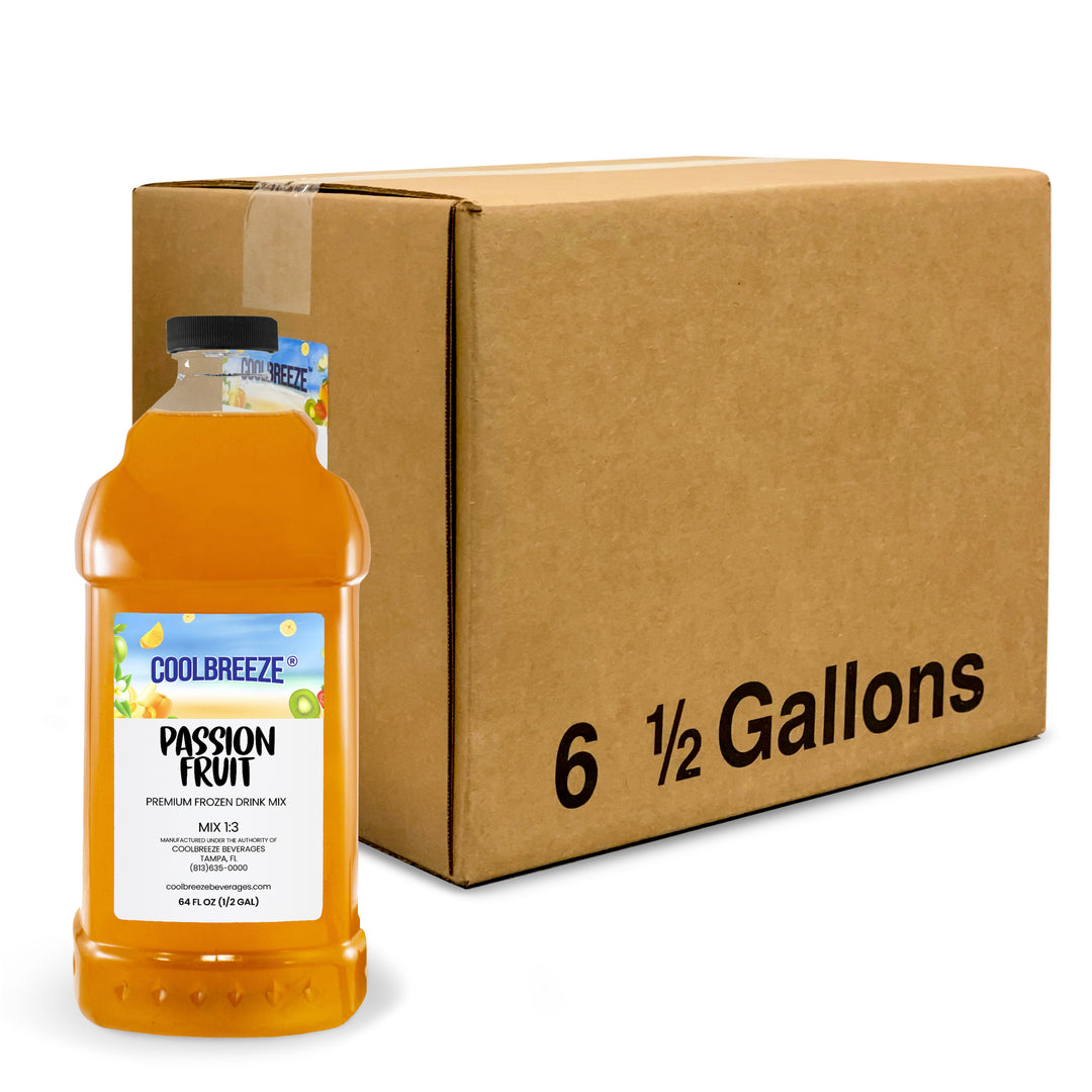 Coolbreeze® Beverages Premium Frozen Drink Machine Mix - Passion Fruit