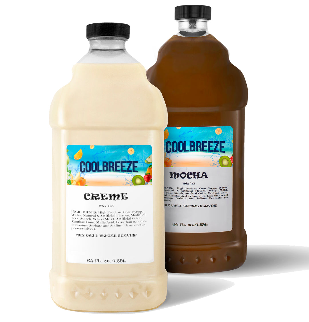 Coolbreeze Beverages Premium Frozen Drink Flavor Syrups - Coffee Lovers Pack
