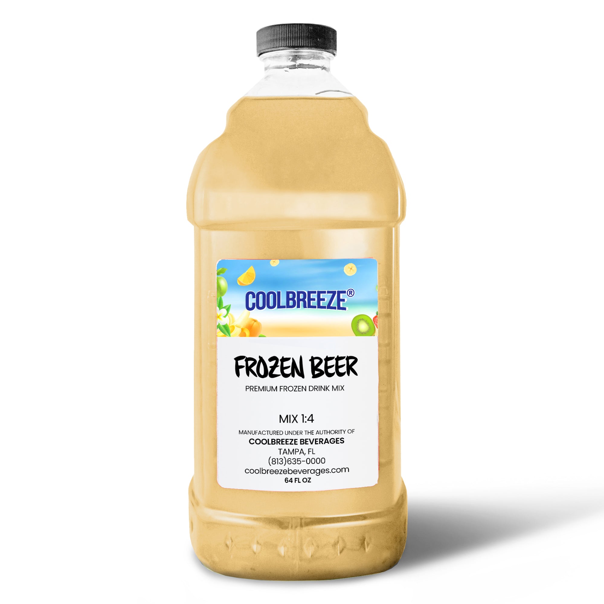 Coolbreeze Beverages Ready To Use Frozen Drink Machine Mix, Premium Slush  Syrup - One Case (Six 1/2 Gal Bottles) - Frozen Mimosa 