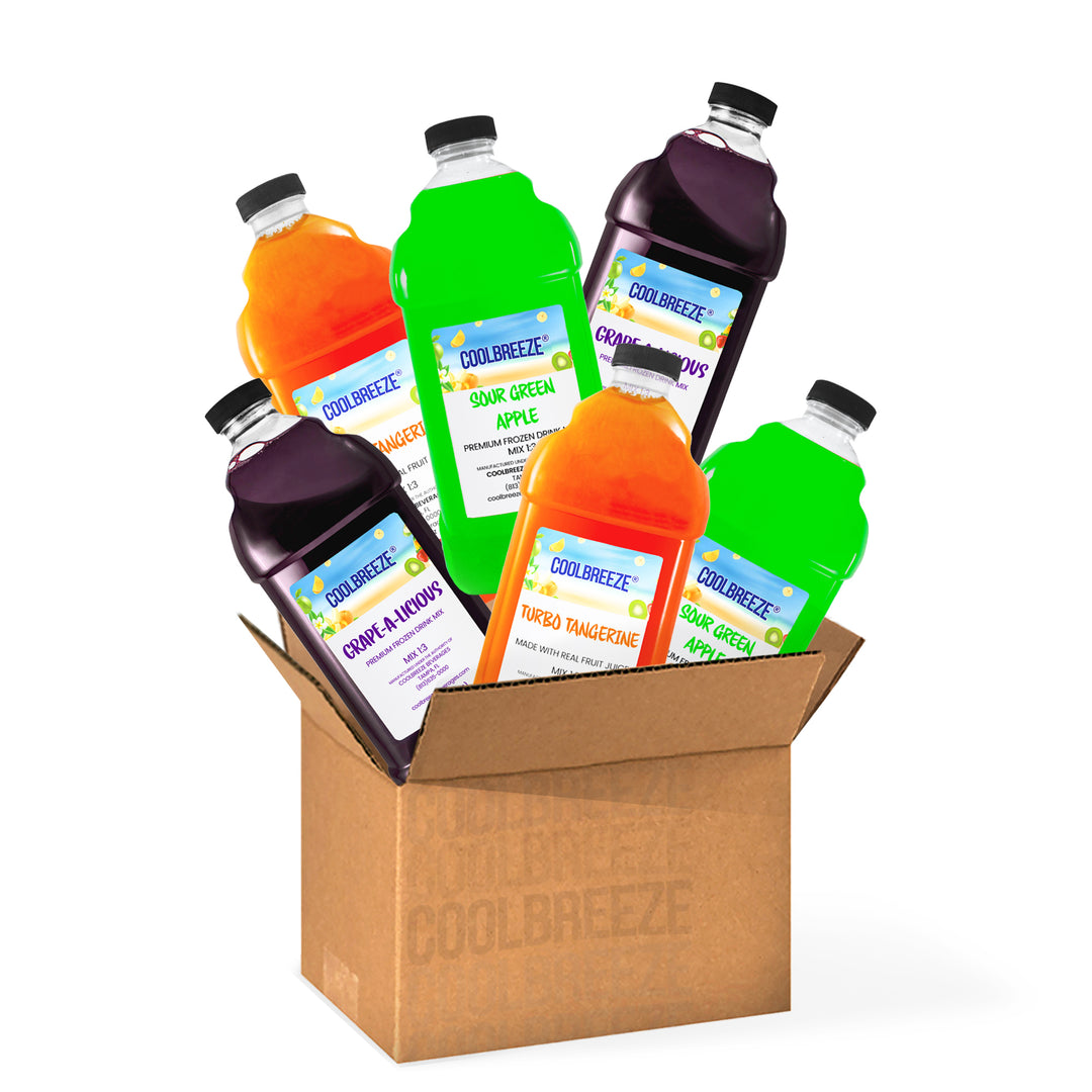 Coolbreeze® Halloween Spooky Party Pack - Tangerine, Sour Green Apple, and Grape