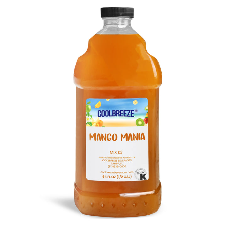 Coolbreeze® Beverages Premium Frozen Drink Machine Mix - Mango Mania Kosher