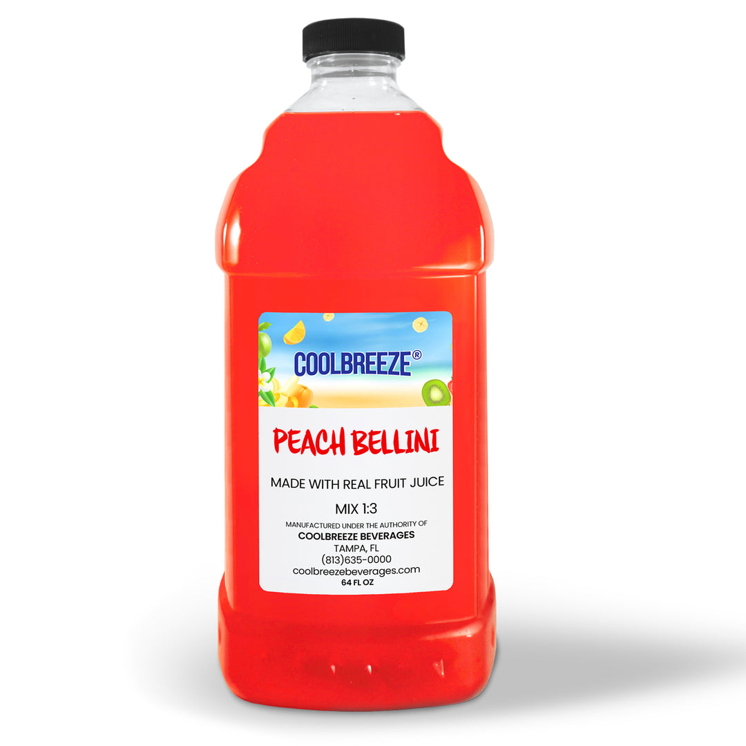 Coolbreeze® Beverages Premium Frozen Drink Machine Mix - Peach Bellini