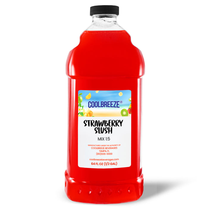Coolbreeze® Beverages Frozen Drink Machine Flavor Syrups, Slush Mix - Strawberry Daiquiri Slush