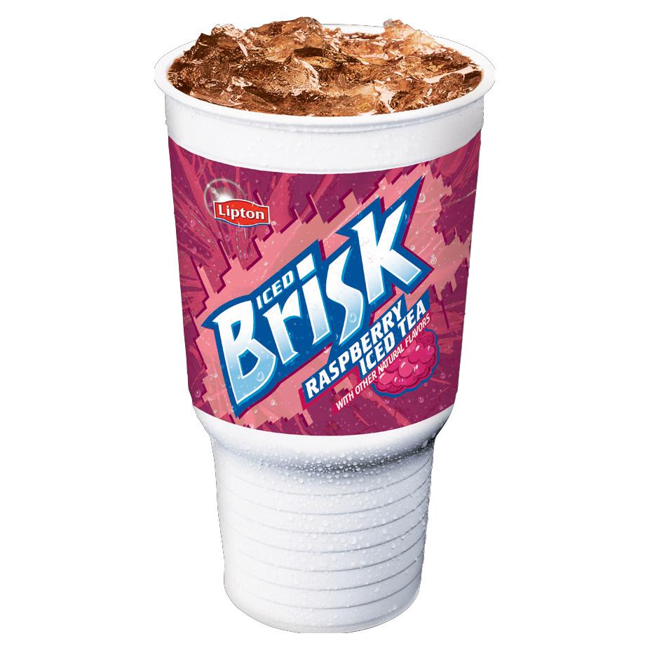 Lipton Brisk Raspberry Iced Tea 5 Gallon Bag In Box Fountain Machine Syrup