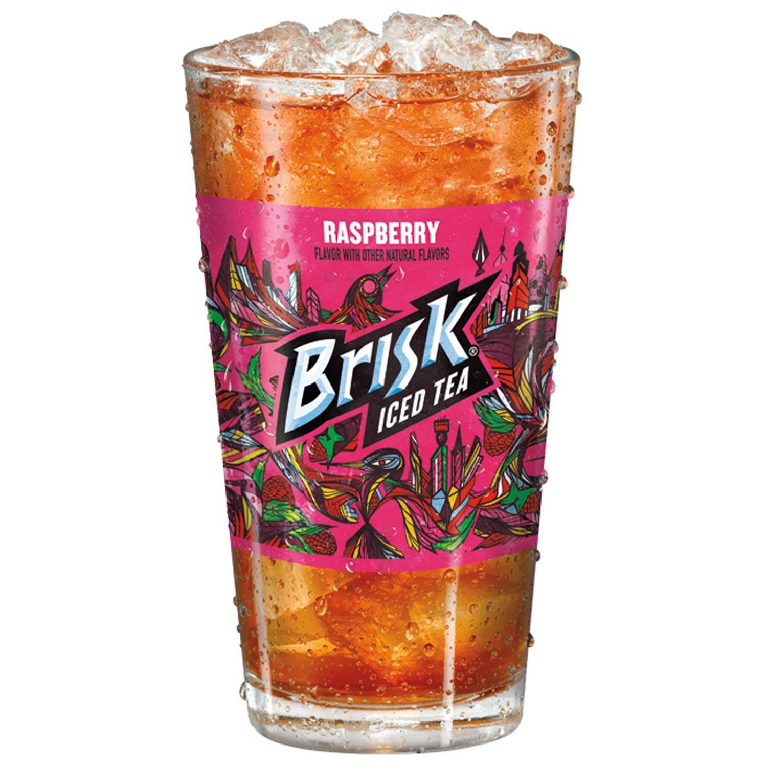 Lipton Brisk Raspberry Iced Tea 5 Gallon Bag In Box Fountain Machine S