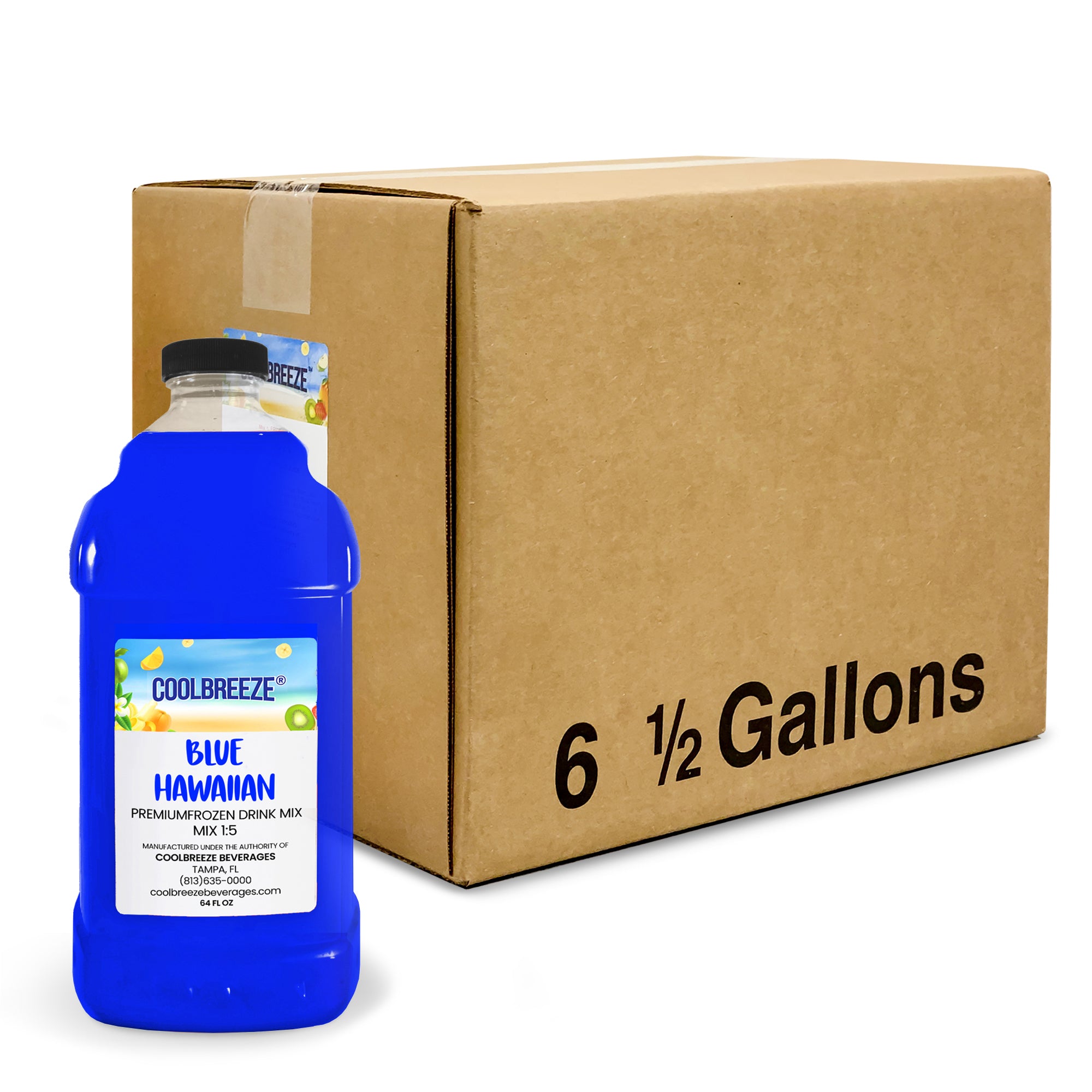 Coolbreeze Blue Hawaiian Frozen Drink Mix for Slush Machines