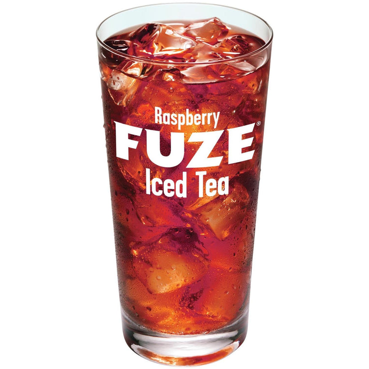 Fuze Raspberry Iced Tea Syrup Concentrate - 2.5 Gallon Bag-In-Box