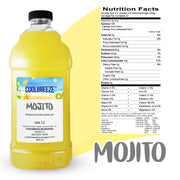 Coolbreeze® Beverages Premium Frozen Drink Machine Mix - One 1/2 Gallon Bottle - Mojito