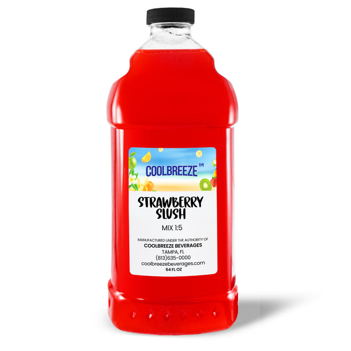 Coolbreeze Beverages One Bottle Flavor Syrup, Frozen Drink Mix + Mixing Jug Combo