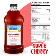 Coolbreeze® Beverages Premium Frozen Drink Machine Mix - Super Cherry