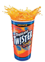 Tropicana Twister Orange Soda Syrup Concentrate - 5 Gallon Bag-In-Box