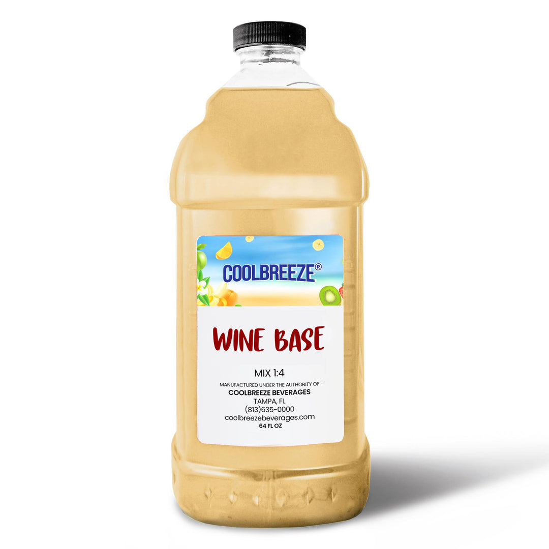 Coolbreeze Beverages One Bottle Flavor Syrup, Frozen Drink Mix + Mixing Jug Combo