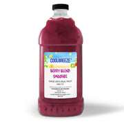 Coolbreeze Beverages Premium Frozen Drink Machine Mix, One 1/2 Bottle - Berry Blend Smoothie