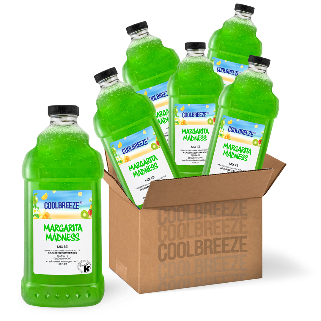Coolbreeze® Beverages Premium Frozen Drink Machine Mix - Margarita Madness Kosher