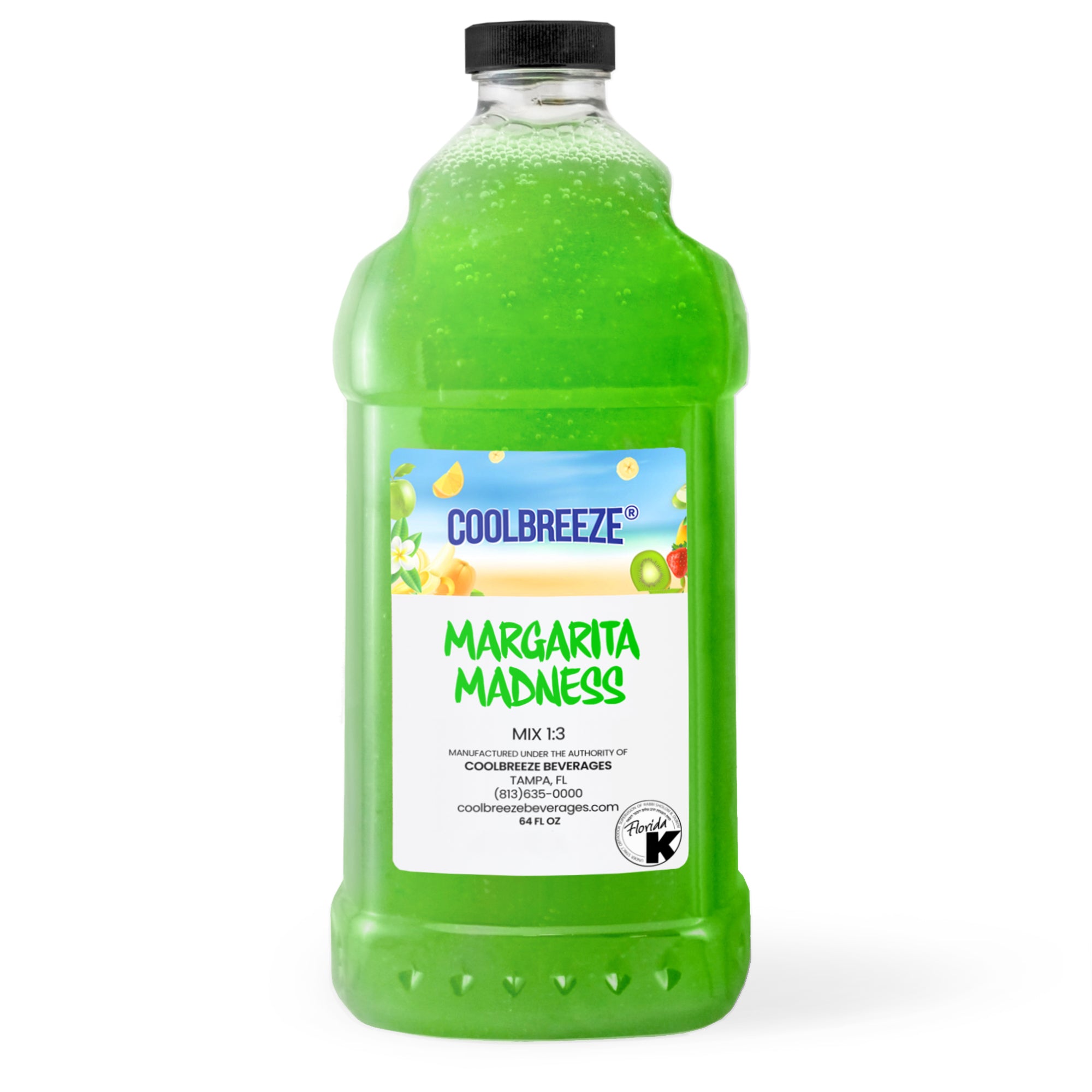 Coolbreeze Premium Frozen Margarita Machine Mix – Kosher 64oz