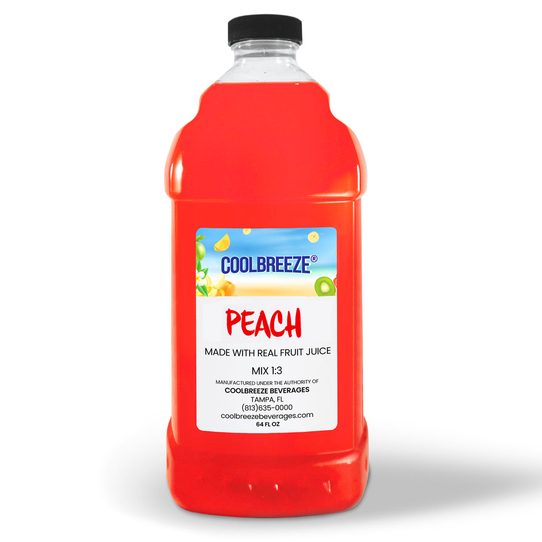 Coolbreeze® Beverages Premium Frozen Drink Machine Mix - Peach