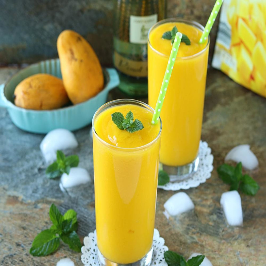 Coolbreeze® Beverages Premium Frozen Drink Machine Mix, Granita Slush Mix, Made with Cane Sugar - Mango