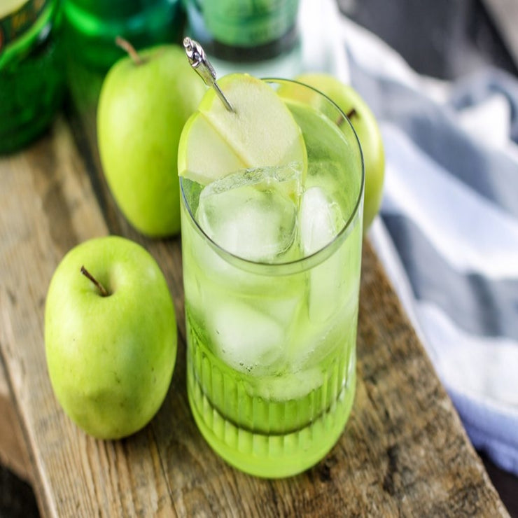 Coolbreeze® Beverages Premium Frozen Drink Machine Mix - One 1/2 Gallon Bottle - Sour Green Apple