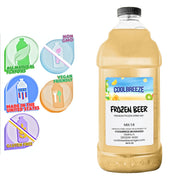 Coolbreeze® Beverages Premium Frozen Drink Machine Mix - One 1/2 Gallon Bottle - Frozen Beer